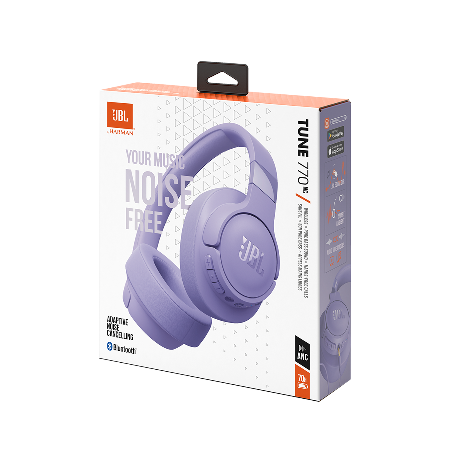 JBL Tune 770NC | ワイヤレスハイブリッドノイズキャンセリングオーバーイヤーヘッドホン